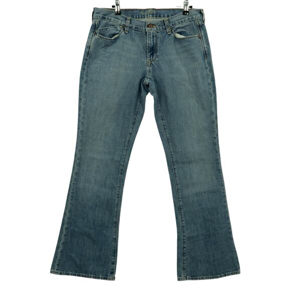 Old Navy The Flirt Mid Rise Flare Jeans Size 8 - Picture 1 of 11